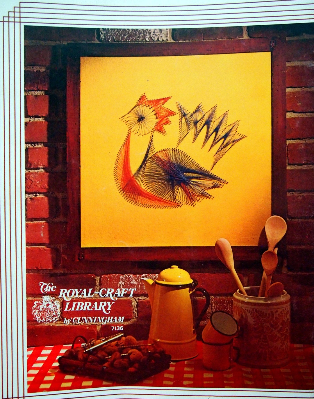 Designing in String by Robert Sharpton Vintage String Art Pattern ...