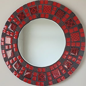 3mm Acrylic Red Mirror Blank Sheets, Non-glass Mirror Tiles for Home Wall,  Commercial Gyms Decor A1, A2, A3, A4, A5 