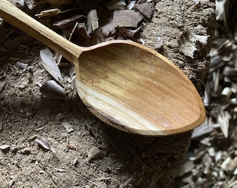 Cooking spoon, 10” wooden spoon,