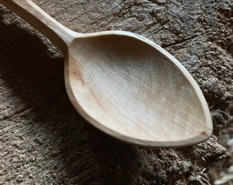 Cooking spoon, 10” wooden spoon,