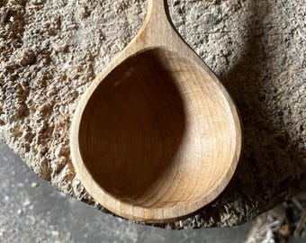 Serving spoon, cooking spoon, 11” wooden spoon