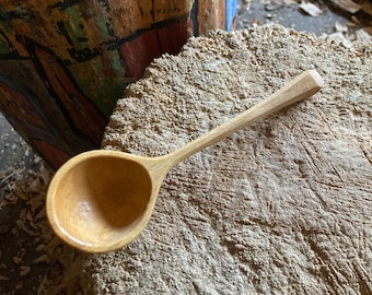 Coffee scoop, 2tbs scoop, 7” wooden scoop