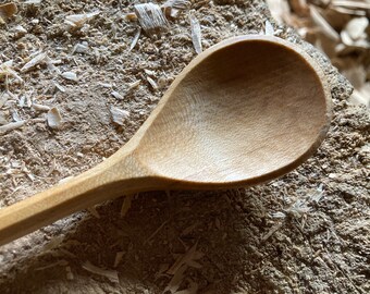 Cooking spoon, eating spoon, 9” hiking spoon