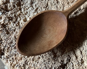 Cooking spoon, eating spoon, 9” hiking spoon