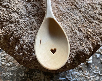 Cooking spoon, serving spoon, 12” wooden spoon