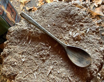 Cooking spoon, eating spoon, 9” hiking spoon