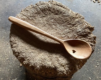 Cooking spoon, 11” wooden spoon