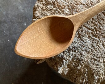 Cooking spoon, serving spoon, 12” wooden spoon