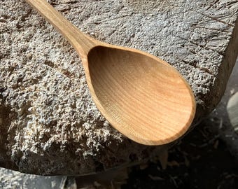 Cooking spoon, 12” wooden spoon
