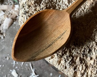 Cooking spoon, 12” wooden spoon,