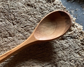 Cooking spoon, eating spoon, 9” backpacking spoon