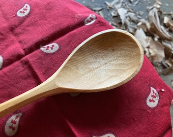 Cooking spoon, 11” wooden spoon