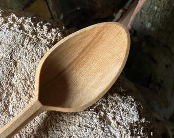 Cooking spoon, serving spoon, 12” wooden spoon,
