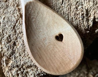 Cooking spoon, serving spoon, 12” wooden spoon