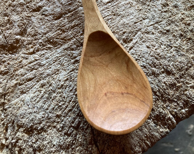 Featured listing image: Cooking spoon, eating spoon, 9” camping spoon