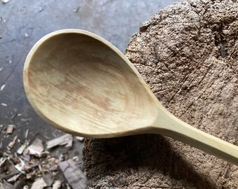 Cooking spoon, 12” wooden spoon