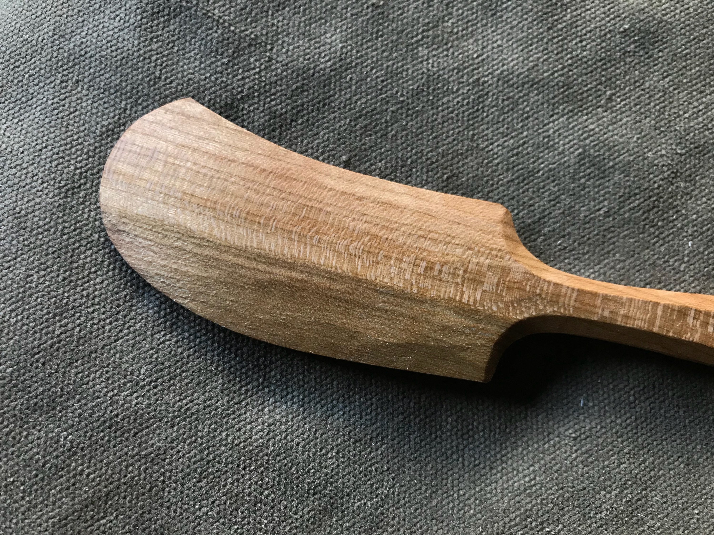 8 spatula, butter knife, spreader, jam spreader, wooden knife, hand carved