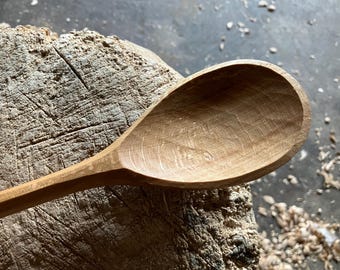 Cooking spoon, 12” wooden spoon