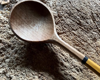 Soup spoon, 7” cooking and serving spoon