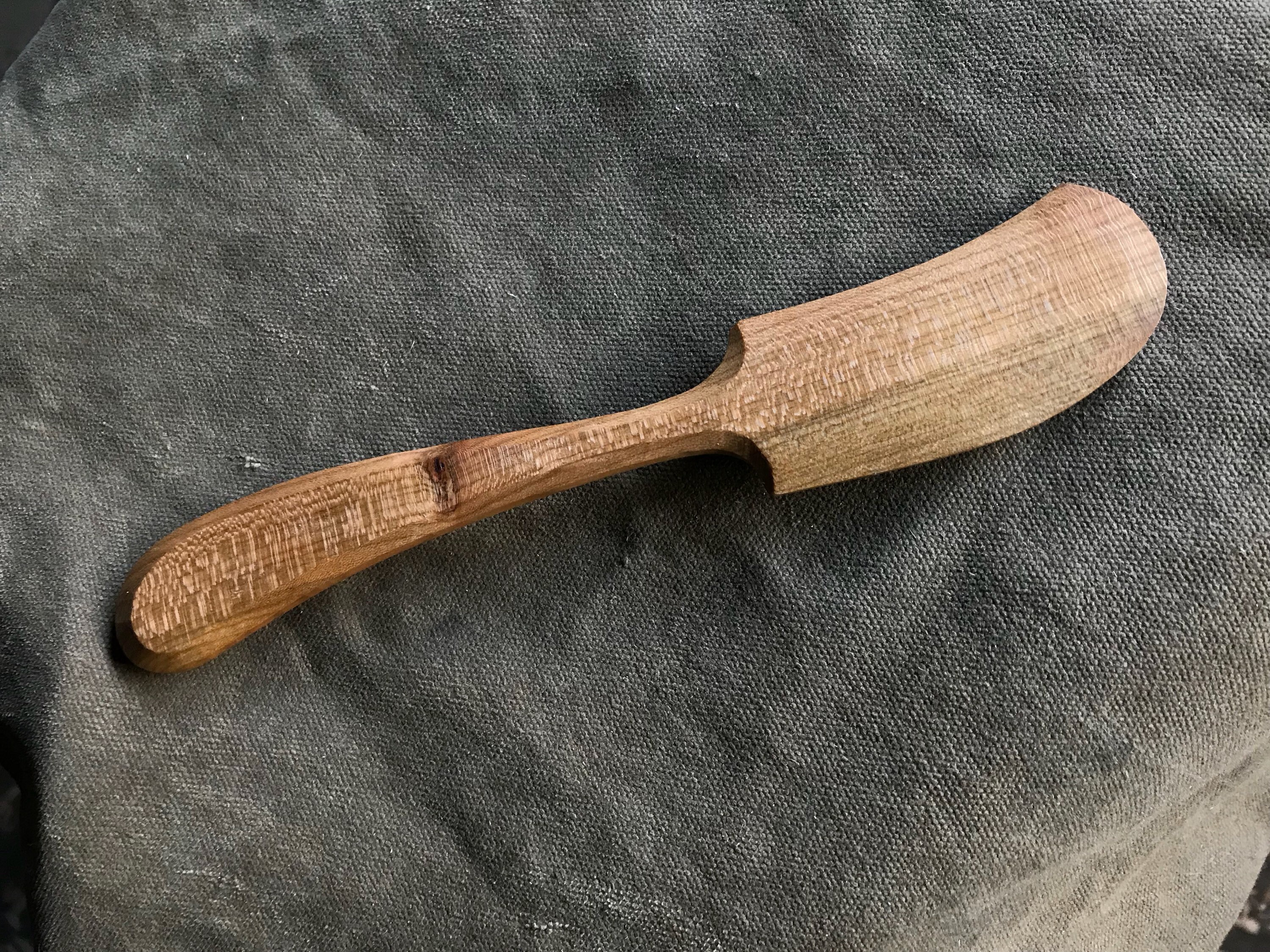 8 spatula, butter knife, spreader, jam spreader, wooden knife, hand carved