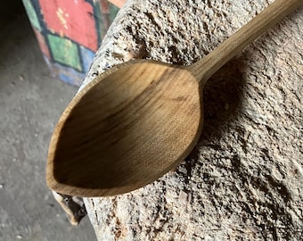 Cooking spoon, serving spoon, 11” wooden spoon,