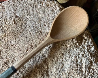 Cooking spoon, 12” wooden spoon