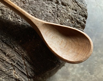 Cooking spoon, eating spoon, 9” backpacking spoon