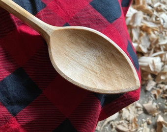 Cooking spoon, 12” wooden spoon,