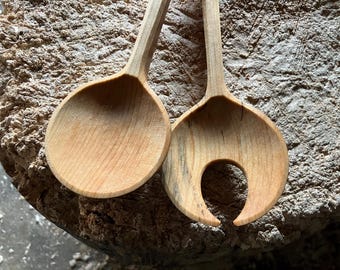 Salad spoons, serving spoons, 11” cooking spoons