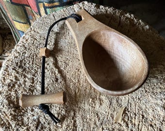 Noggin, scoop, whiskey cup, canoe cup