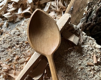 Cooking spoon, 12” wooden spoon,