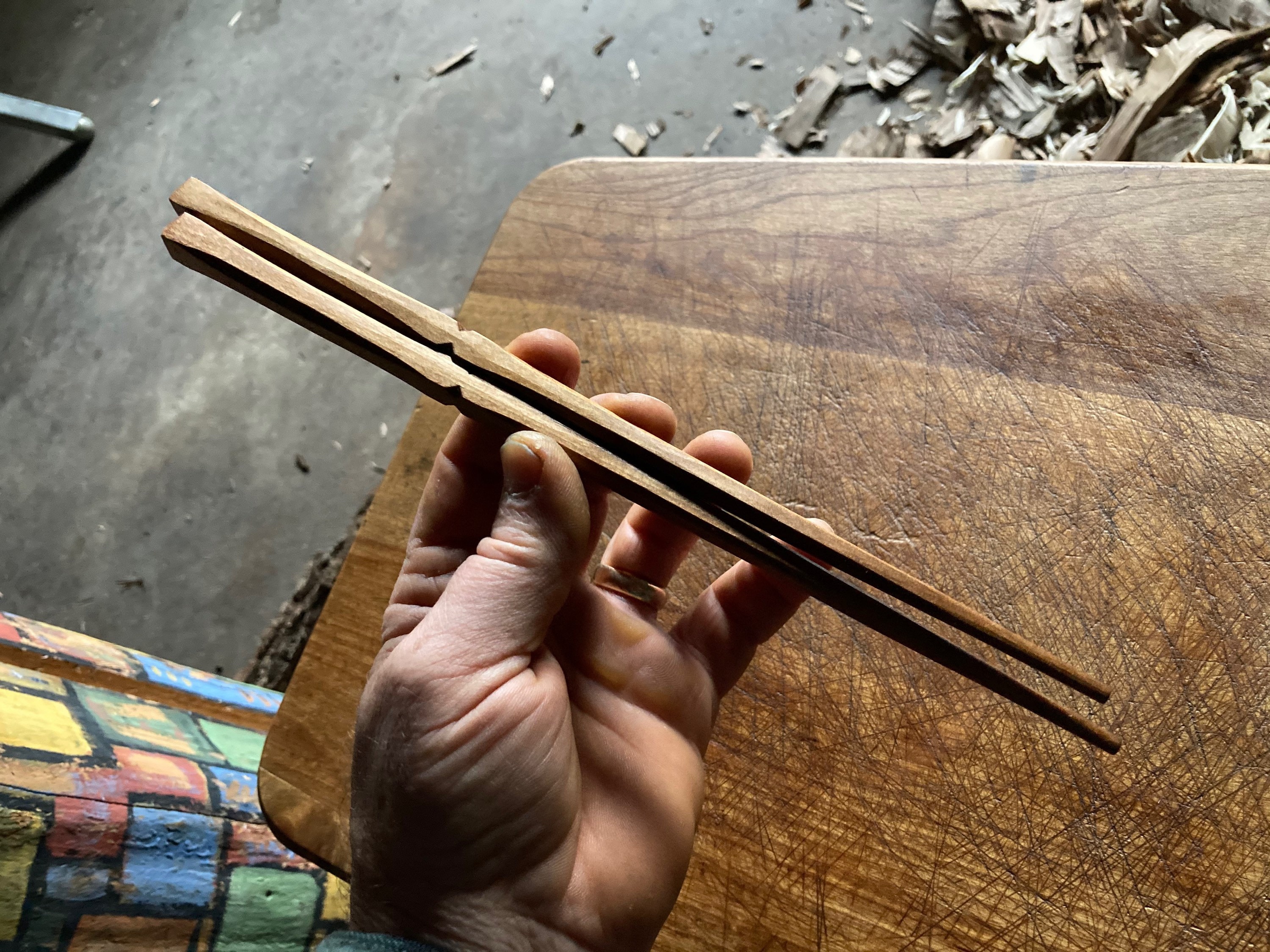 10 Hand Carved Wooden Chopsticks 10-hand-carved-wooden-chopsticks