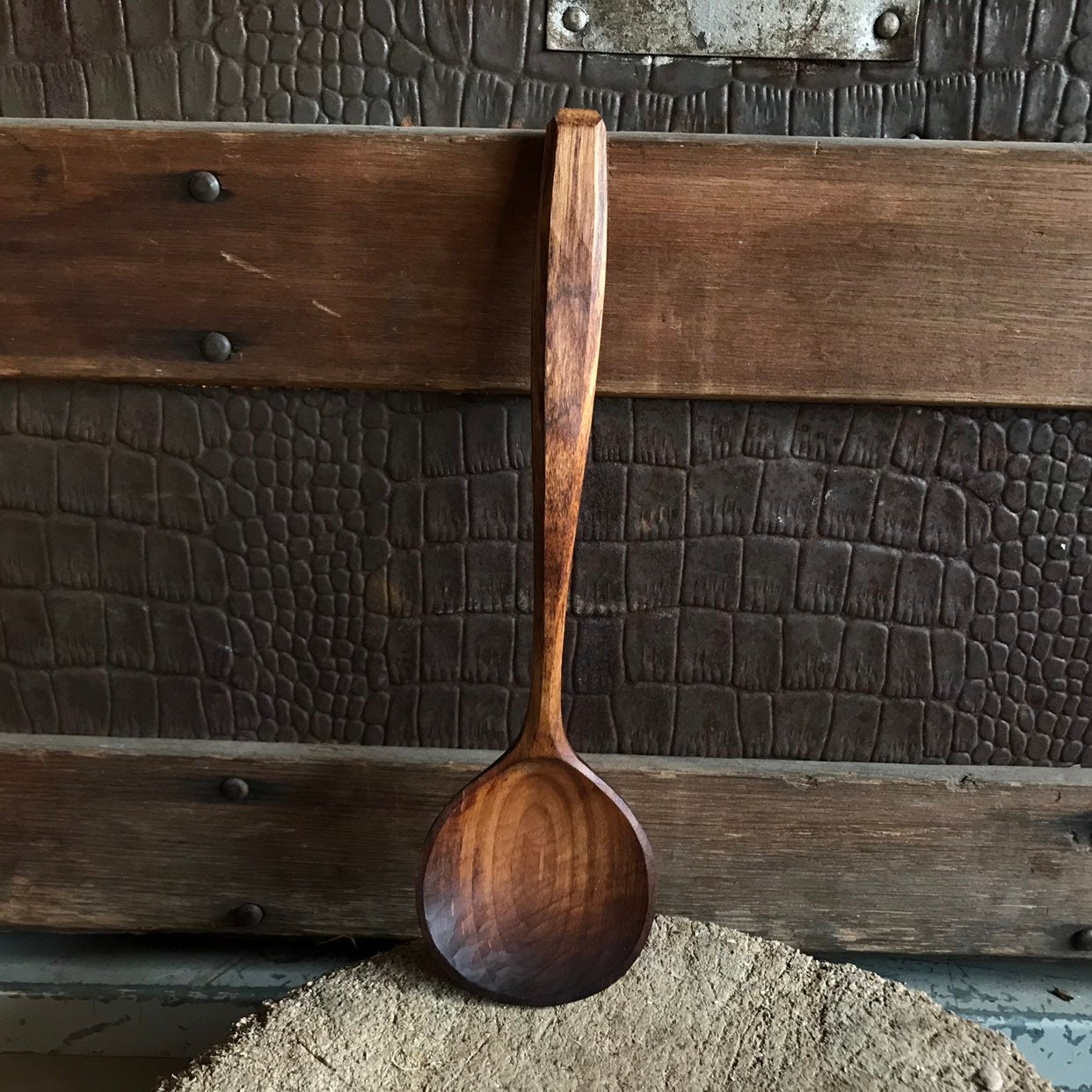 9 serving spoon, wooden spoon, cooking spoon, hand carved wooden spoon