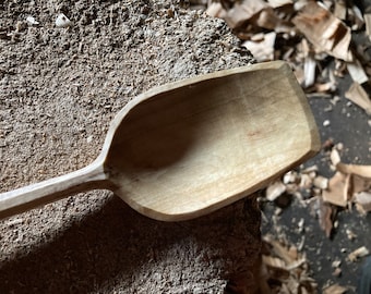 Cooking spoon, serving spoon, 12”  wooden spoon