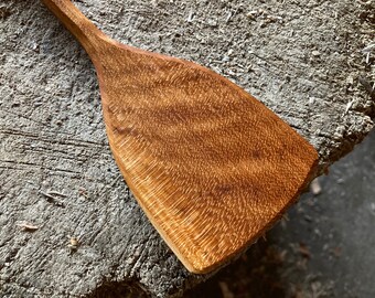 Spatula, cooking spoon, 12” wooden spoon