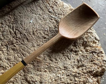 Cooking spoon, serving spoon, 12”  wooden spoon