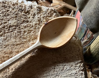 Cooking spoon, serving spoon, 12” wooden spoon,