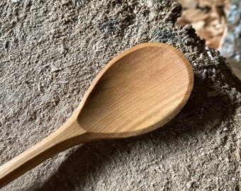 Cooking spoon, eating spoon, 9” camping spoon