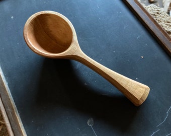 Coffee scoop, 2tbs scoop, 6” wooden scoop