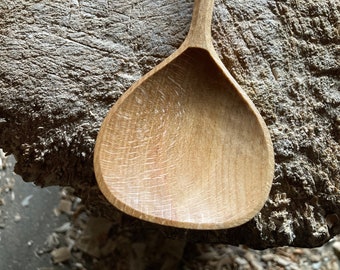 Serving spoon, cooking spoon, 10” wooden spoon