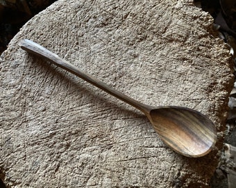 Cooking spoon, eating spoon, 9” camping spoon