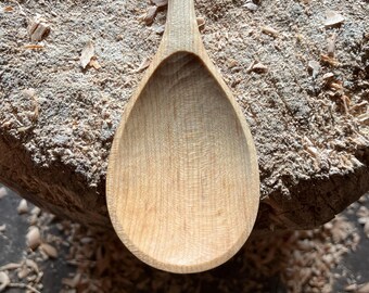 Cooking spoon, 12” wooden spoon