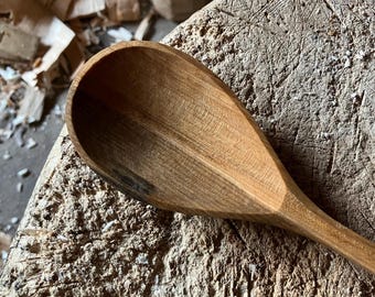 Cooking spoon, 12” wooden spoon