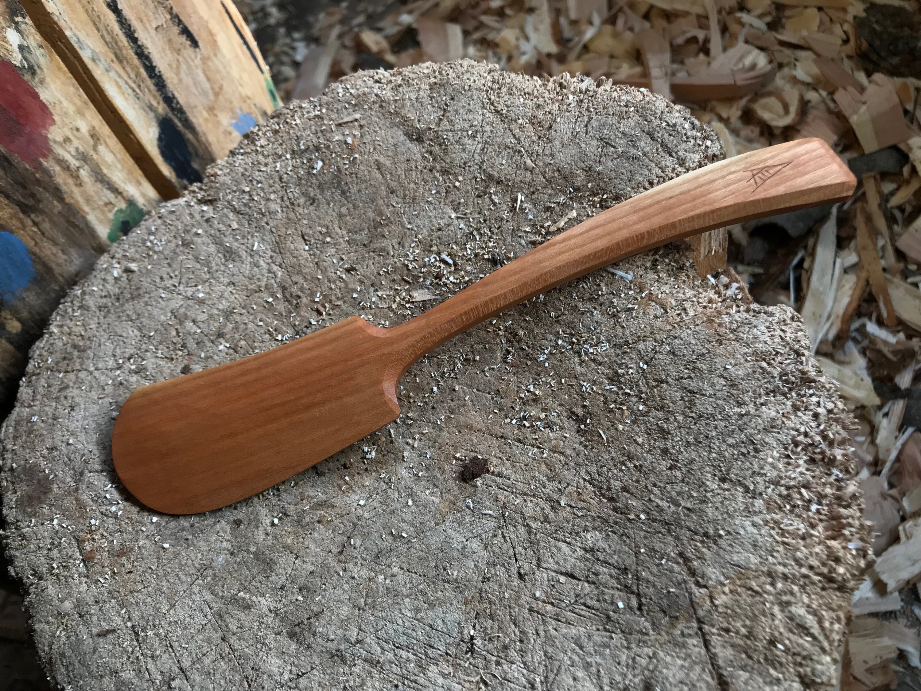 Butter spreader, small spatula, spreader, jam spreader, wooden knife, 9