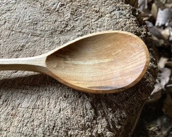 Cooking spoon, 11” wooden spoon