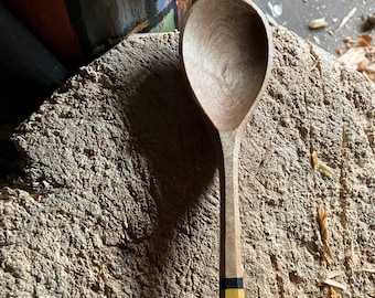 Cooking spoon, 11” wooden spoon