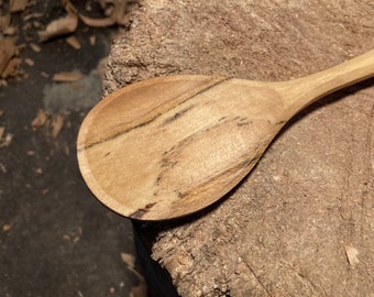 Cooking spoon, 11” wooden spoon