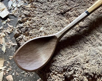 Cooking spoon, 12” right handed  spoon