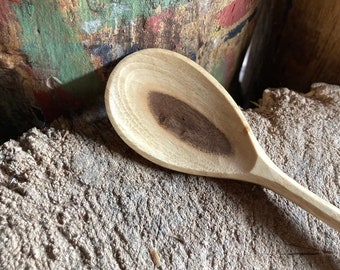 Cooking spoon, eating spoon, 9” hiking spoon