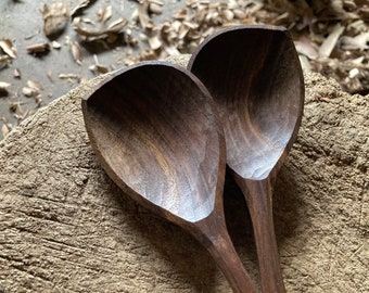 Salad spoons, serving spoons, 10” cooking spoons